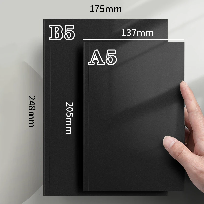 B5256PagesDrawingBookBlankDrawingStudentNotebookHorizontalLine