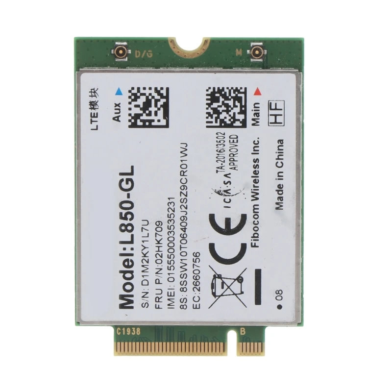 

L850-GL 01AX792 Мобильный модуль Fibocom WWAN 4GLTENEU для LenovoThinkpad