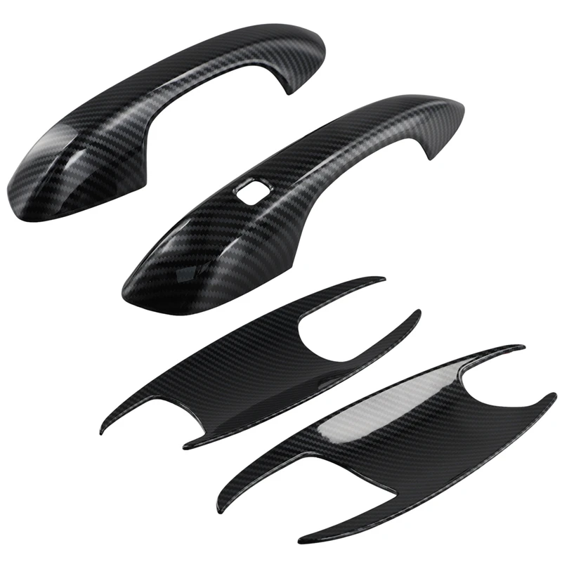 

Наружная крышка дверной ручки автомобиля и отделка чаши, защитный корпус из углеродного волокна для BYD TANG