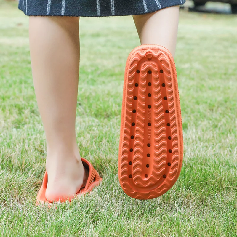 Women Platform Cloud Slippers Summer Beach Eva Soft Sole Slide Sandals Indoor Bathroom Anti-slip Shoes beach slippers women slippers women sandals