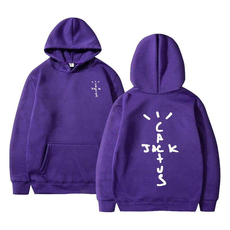 thumbnail image 1 of Sudadera con capucha para hombre y mujer, suéter informal con estampado de Cactus Jack Swag, estilo Hip Hop, Harajuku, 1 of 3