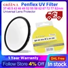 GREEN.L Penflex UV Filter Universal Lens Protector for Canon Nikon Sony Camera 37 40.5 43 46 49 52 55 58 62 67 72 77 82mm 1