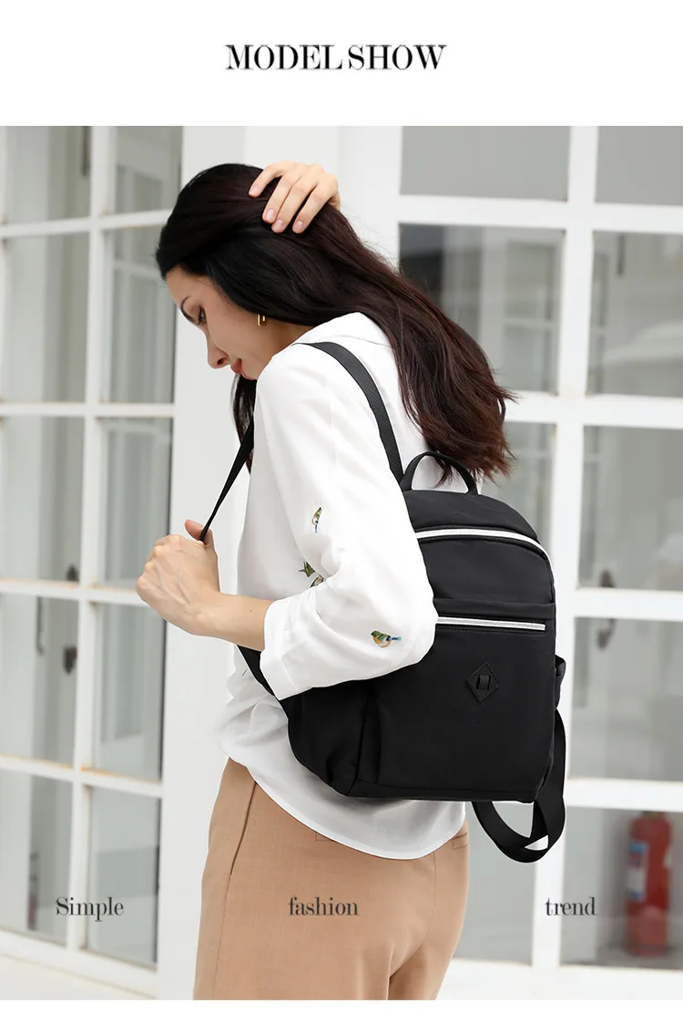 Süße Stil Große Kapazität Rucksack Für Frauen Mode Trend Koreanische Version Wasser-Beständig Reisetasche Paar Backage Geschenke – Detail 7