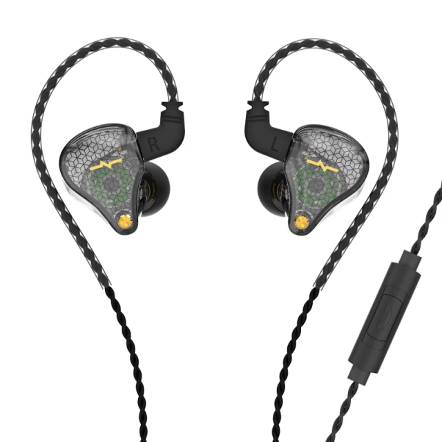 2021 NiceHCK DB1 HIFI In Ear Earphone 10mm Dynamic Music DJ Running Sport IEM Earbud Studio Earplug 0.78mm 2Pin Detachable 