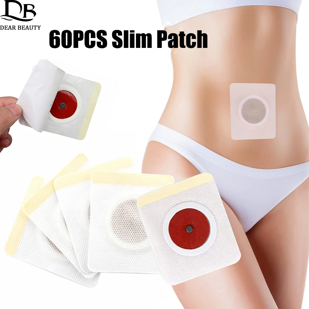 60PCS Weight Loss Products Fat Burning Slimming Patches Arm Belly Waist Anti Cellulite Fat Burner Sticker