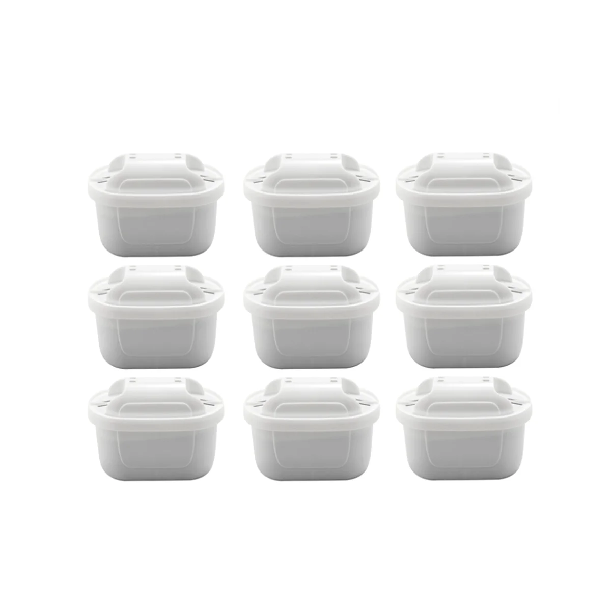 9 Pezzi (Non Per Brocche Di Waterdrop) Compatibili Per Tutte Le Brita Maxtra + Jug, Cartuccia Filtro Universale Brita Kettle