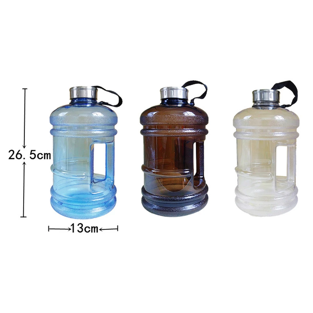 2.2L Gym Water Bottle Large Capacity Sports Water Jug Portable Running Hydration Bottle Multifunction for Gym Training