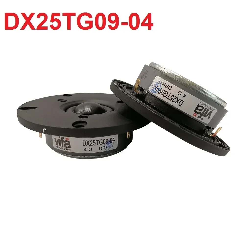 2 Pieces Original Vifa DX25TG09-04/DX25TG30-08 4'' Home Audio DIY Membrane Dome Tweeter Speaker Driver 4/8ohm/100W tweeter treble speaker repair parts
