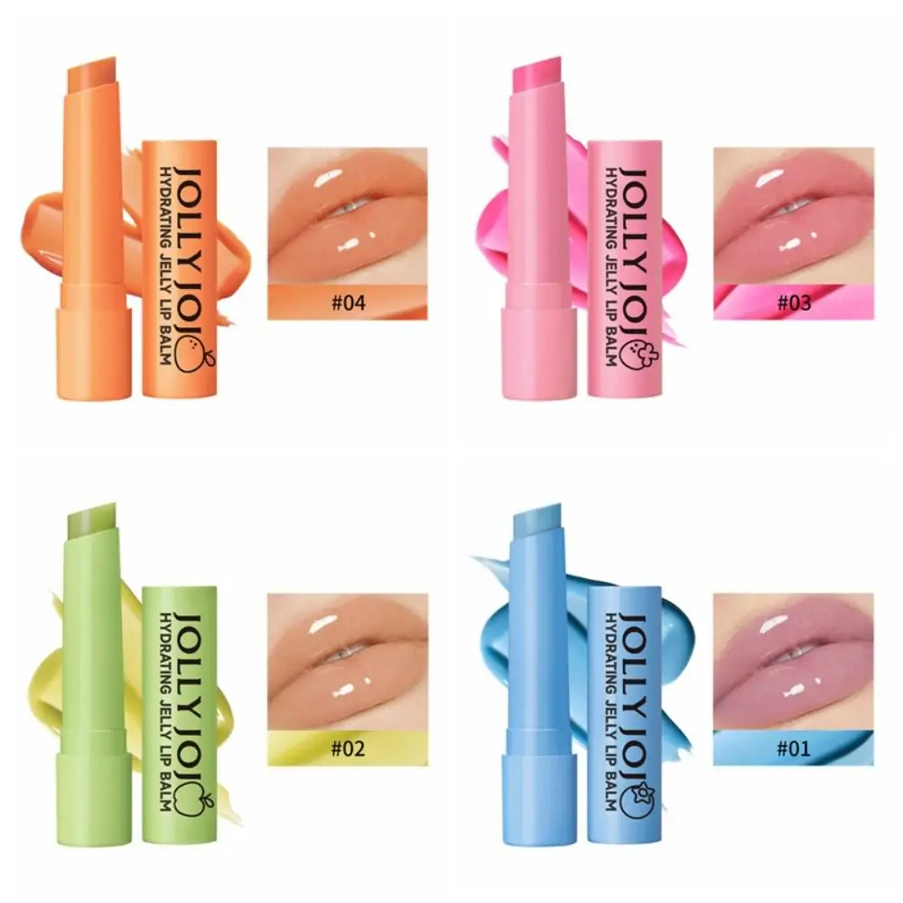 

Nutritious Four-color Jelly Lipstick Moisturizing Anti-cracking Makeup Tool Long Lasting Reduce Lips Lines Colored Lip Tint