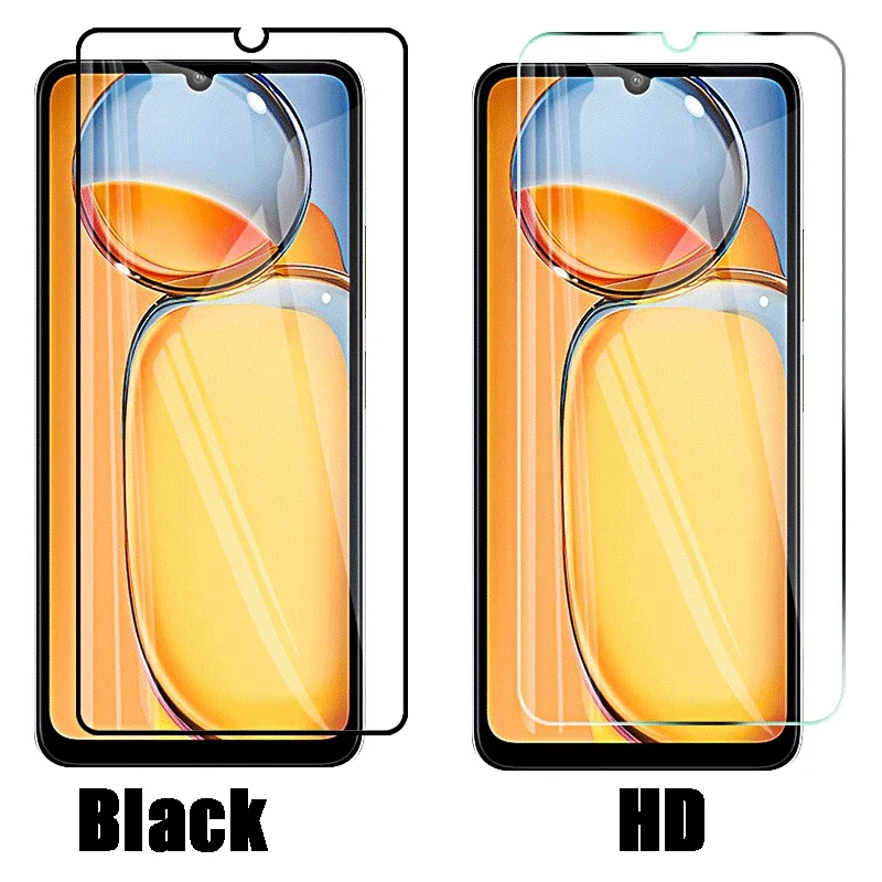 Tempered Glass for Redmi 13C Screen Protector Protective Glass 13 C Cover for Xiaomi Redmi 13C 6.74