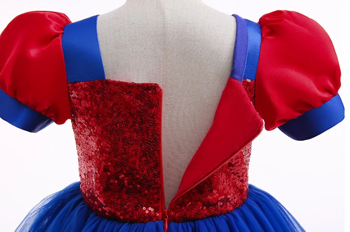 Mädchen Party Kleider Kinder Cosplay Anime Pailletten Tutu Prinzessin Kleid Spinne Cosplay Kostüm Halloween Geburtstag Karneval Party – Detail 12