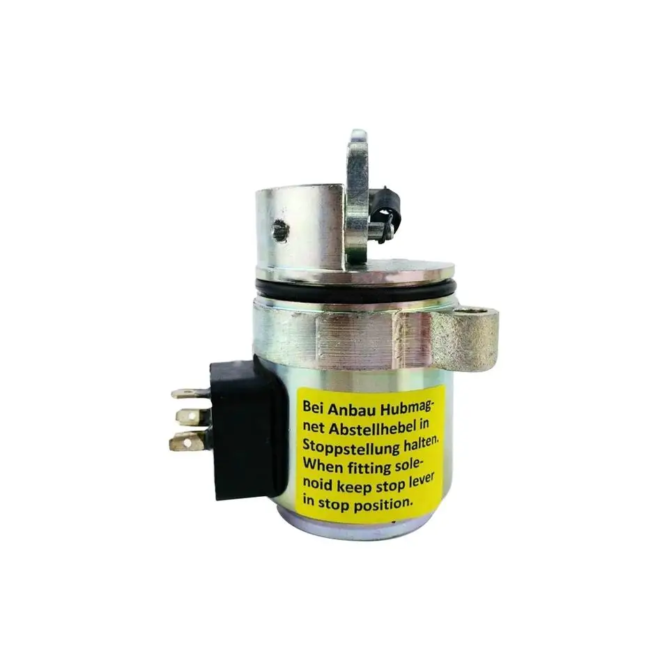 

0427-2733 Excavator solenoid valve for electric parts fuel Shut Off /stop Solenoid valve