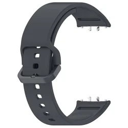 Durable Silicone Sport Watchband - Adjustable Single Color Wristband Belt Accessories (Deep gray)