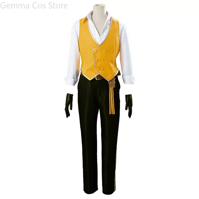 

Twisted Wonderland Leona Kingscholar Cosplay Costume Uniform Full Suit Halloween