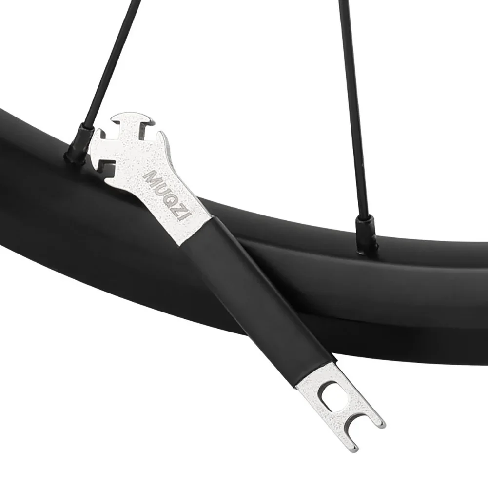 1Pc Spokes Wrench Stainless Steel Spokes Key Spoke Nipple Remover Bicycle Wheel Tension Adjust Repair Tools Bike Accessories