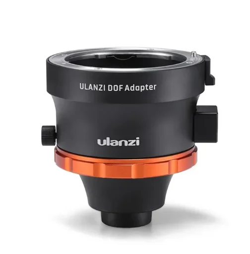 Ulanzi DoF Adapter Eマウント用 とスマホアダプター 手動フォーカス用のulanzi dofアダプター、eマウント付き