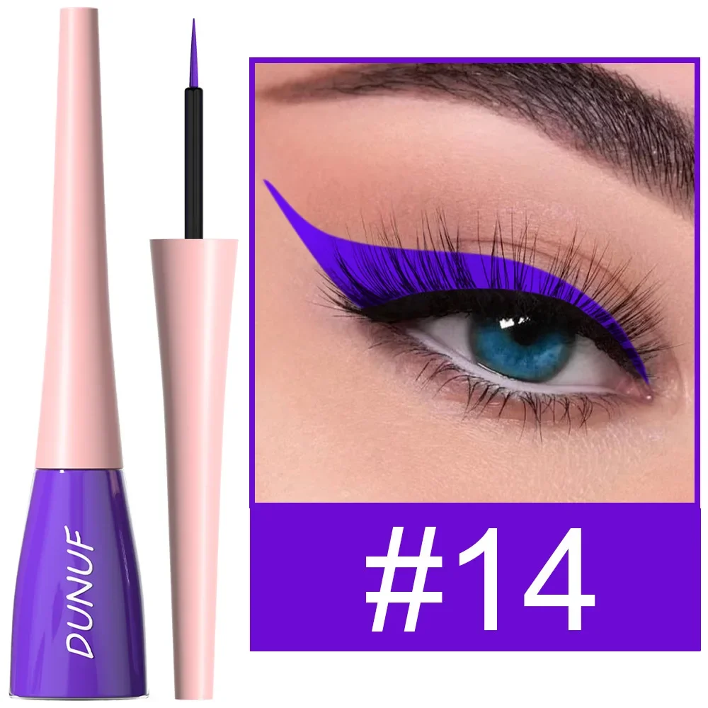 Blue Eye Liner Pen Liquid Eyeliner Pencil Eye Makeup Ultra-thin Long-Lasting Quick-Dry Eye Liner Original Korean Makeup Cosmetic 3