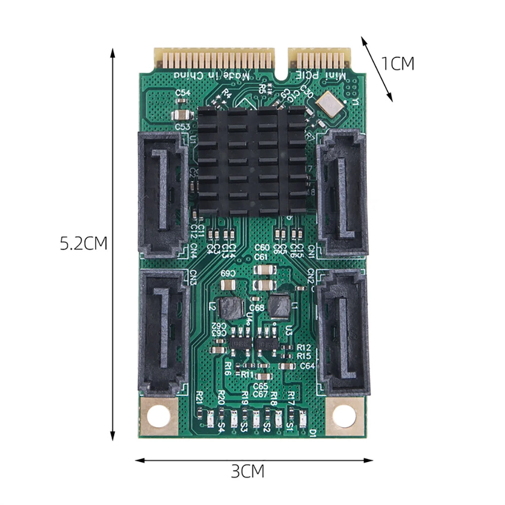 Controller Card Mpcie To Sata Mini PCI-E To Expansion Card PCI