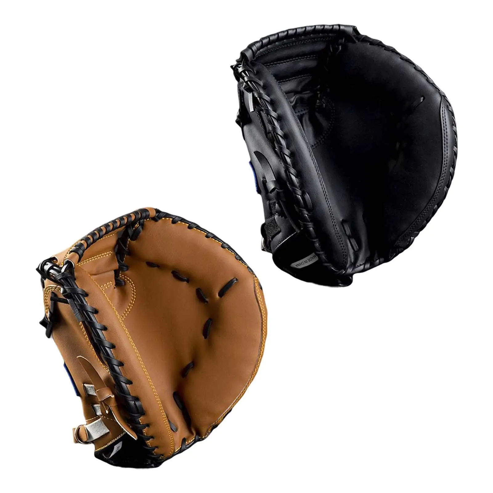 Baseball Fielding Glove Durable Sports Catcher's Mitt Right Hand Throw for Practice Adults Outdoor Sports Beginner Play Training