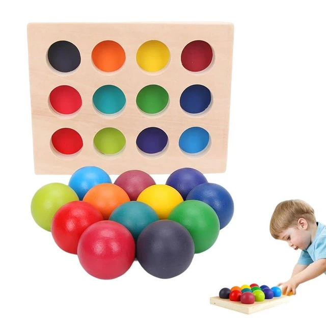 Wool Balls Color Sorting Set - Kodo Kids