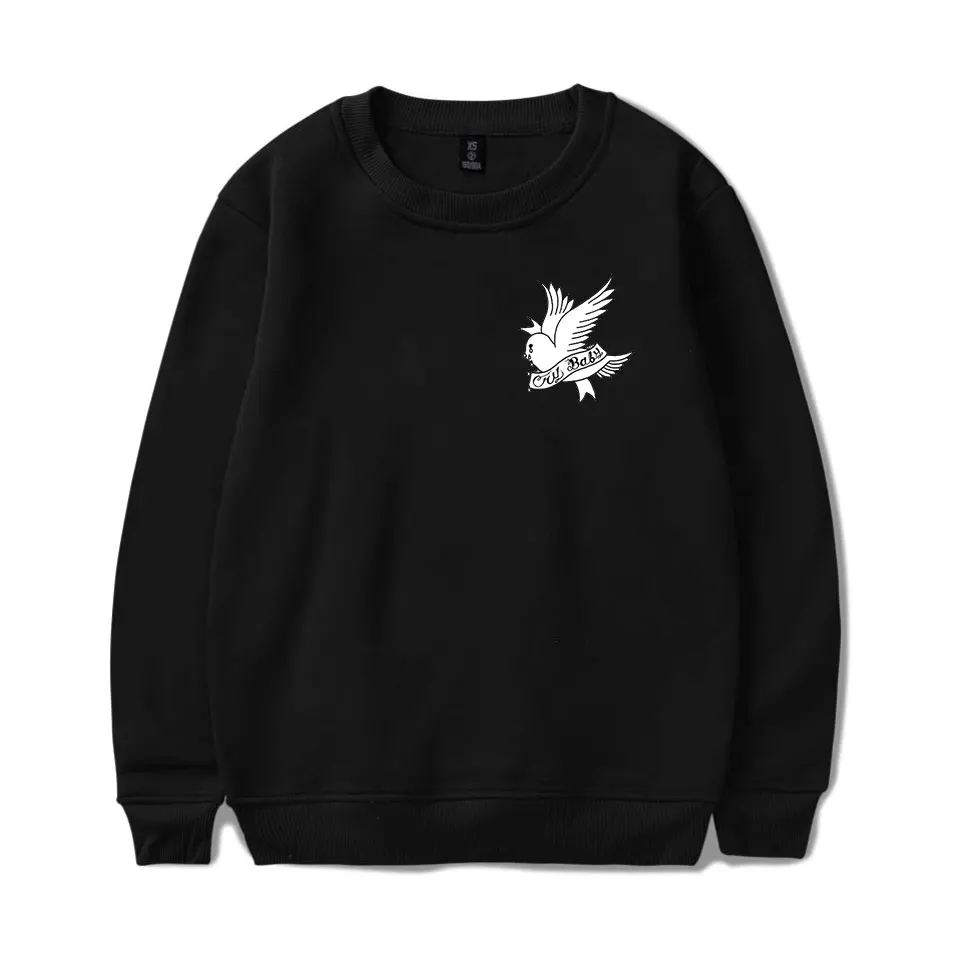 

Lil Peep Sweatshirt Men Women Streetwear Fashion Hip Hop Oversized Sweatshirts Couples Y2k Trend Bird Print Lil Peep Pullovers