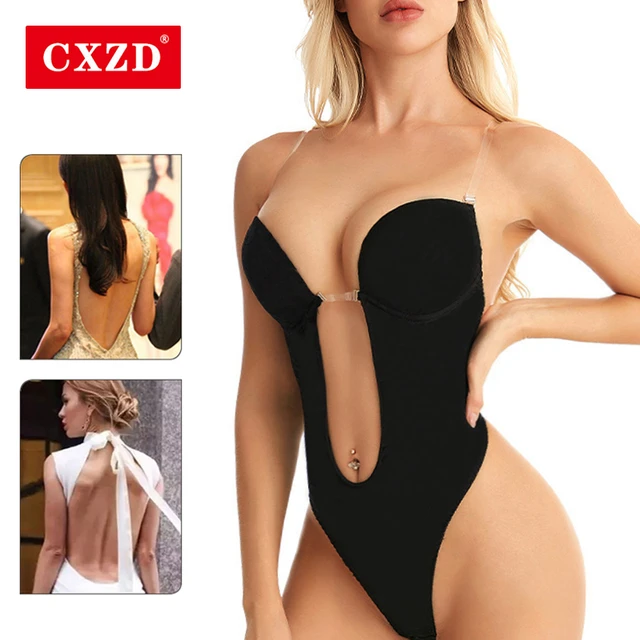 Backless Invisible Push Up Underwear Sexy Full Body Shaper Women