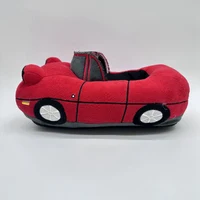 Red Car Plush Slippers Fun Vehicle Shape Stuffed Shoes Indoor Slippers Women Men warm House Slipper Christmas Gifts - Image 4