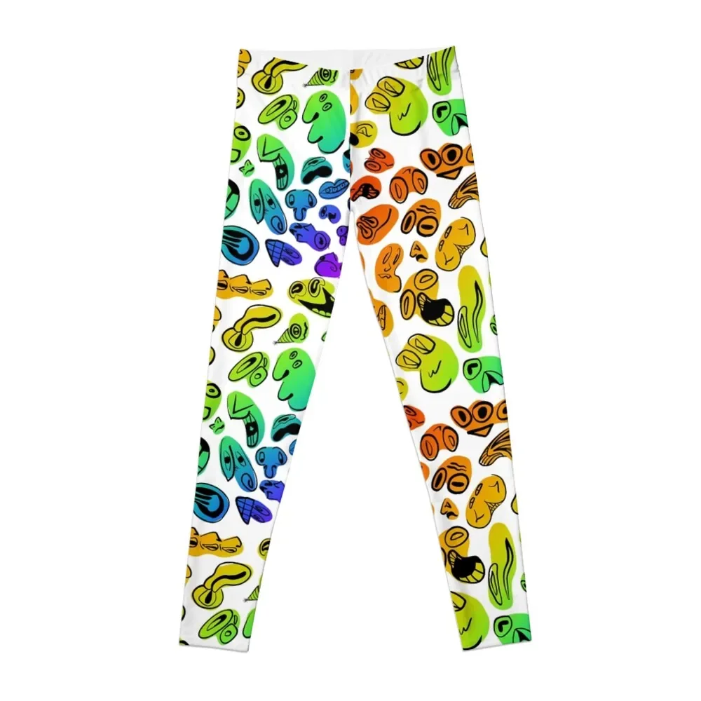 

Funky Faces! Leggings Women's pants Women sports Womens Leggings