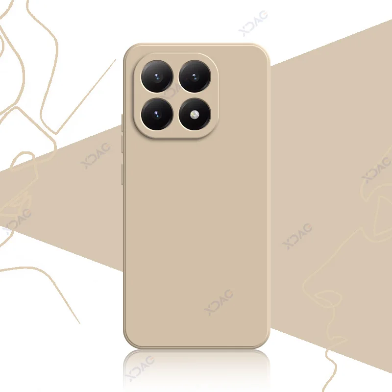 Luxury Waterproof Silicone Back Cover for Mobile Phones - Soft 360° Protection