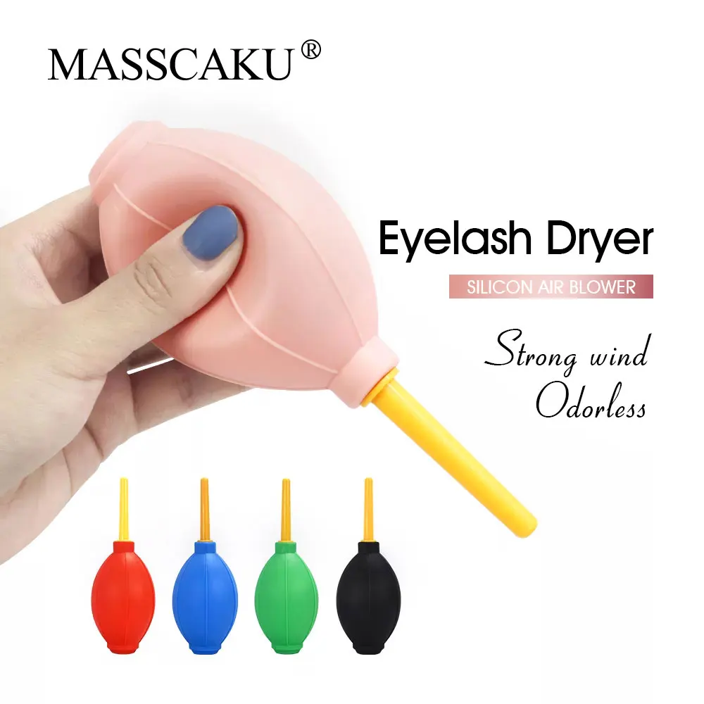 MASSCAKU Silicon Glue Dryer Eyelash Air Blower Grafting Lashes Blower Dryer Tool for False Eyelash Extensions