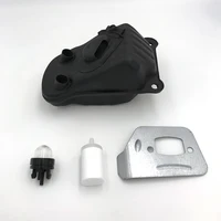 Muffler Silencer Deflector Plate Kit For Husqvarna 550 XP 545 550XP Chainsaw Primer Bulb Fuel Filter Replacement Parts 523052602 1