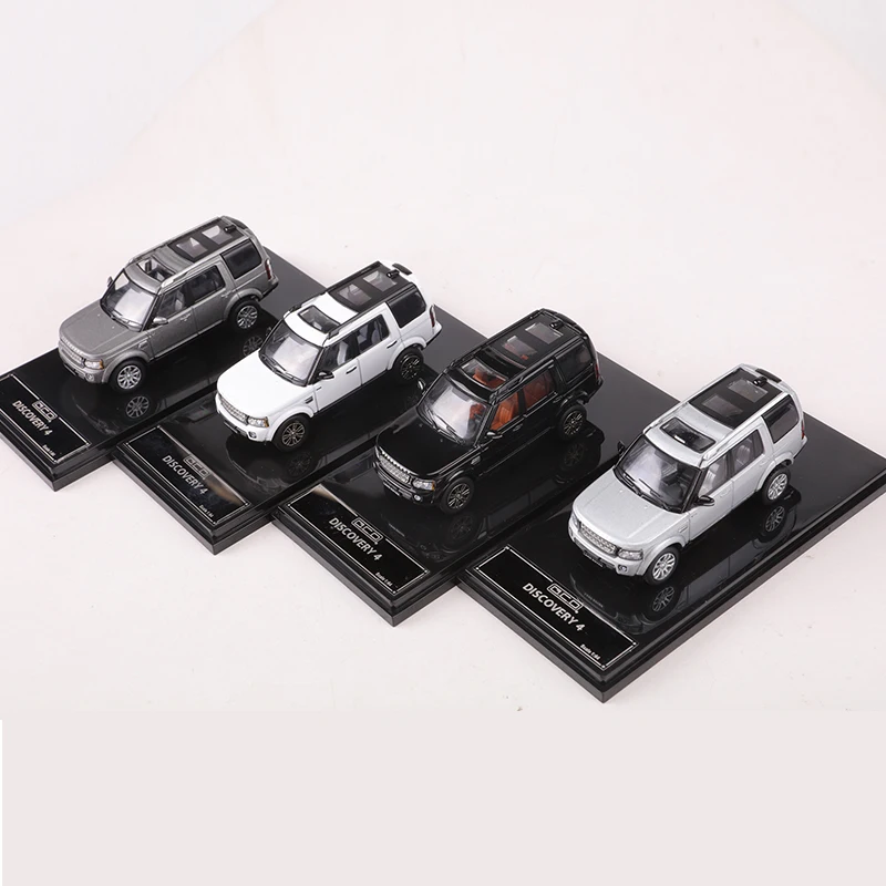 Фото Модель автомобиля GCD 1:64 DISCOVERY 4, черный/белый/серый/Серебристый сплав №3