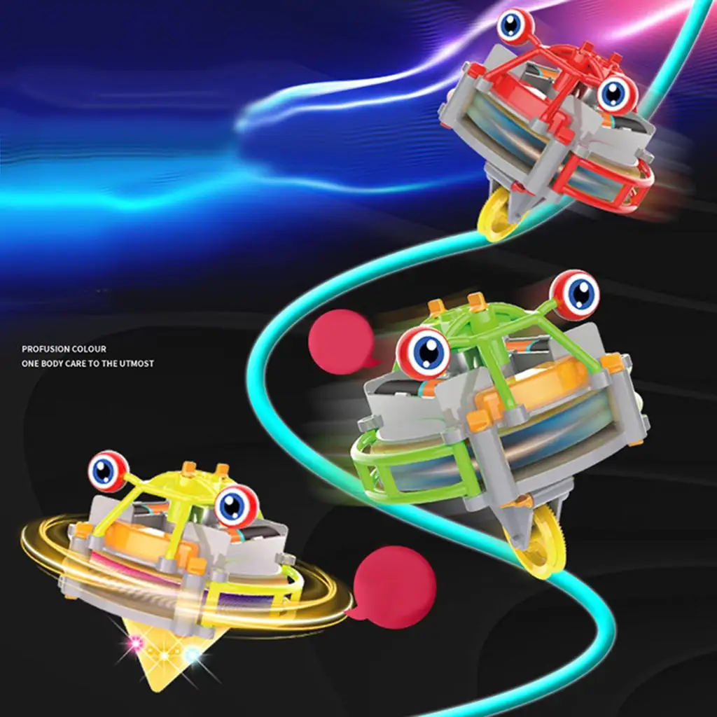 Tightrope Wire Walking Wheelbarrow Tumbler Robot Toy Gyroscope