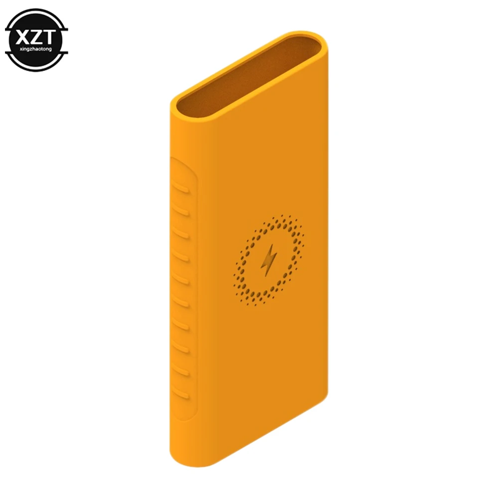 Solid Color Silicone Protective Case Cover for Xiaomi Powerbank 10000mAh PLM11ZM WPB45ZM PLM13ZM PB100DZM