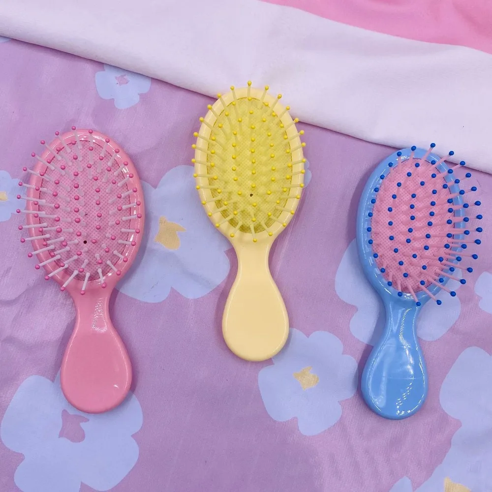 Description Picture 5 of itemAnti-static Air Bag Hair Comb Mini Durable Massage Comb Macaron Color Hair Salon Air Cushion Comb Children Girl
