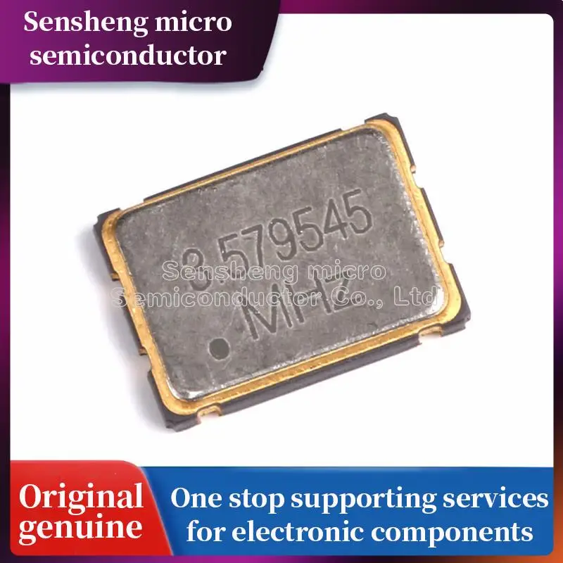 100% SMD 오실레이터, 액티브 크리스탈 오실레이터, 5*7mm, 7050 4 핀, 3.579545MHz, 3.579545M, 3.579545MHz, 5PCs, 신제품