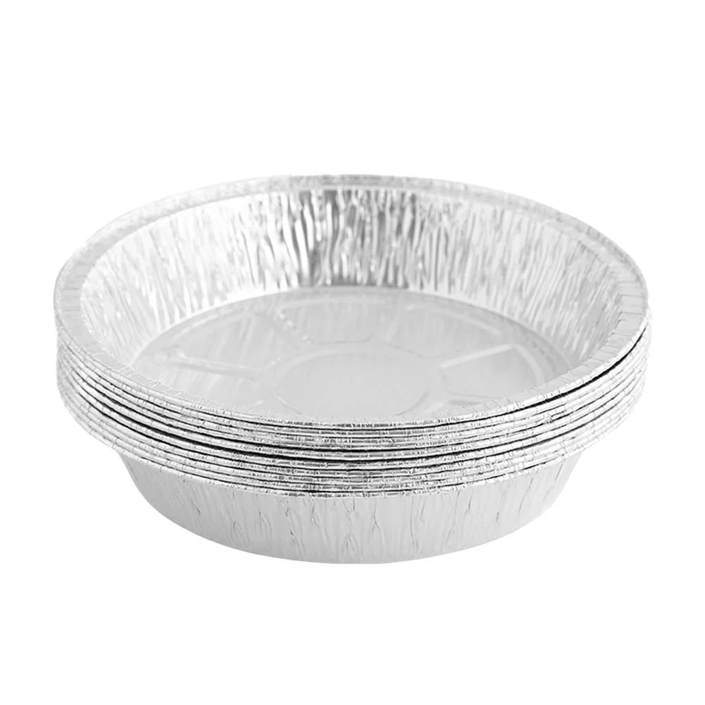 Description Picture 2 of item50Pcs Air Fryer Disposable Paper Microwave Oil Foil Tin Steamer Mat Aluminum Food Tray Container Non-stick Baking Tin Foil Plate