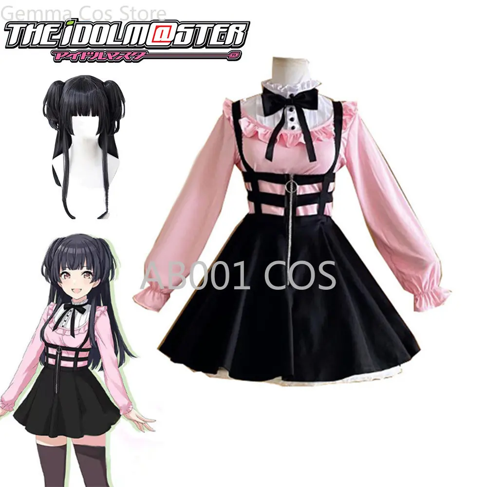 

Unisex Anime Cos Mayuzumi Fuyuko Cosplay Costumes Halloween Christmas Party Uniform Suits Clothes