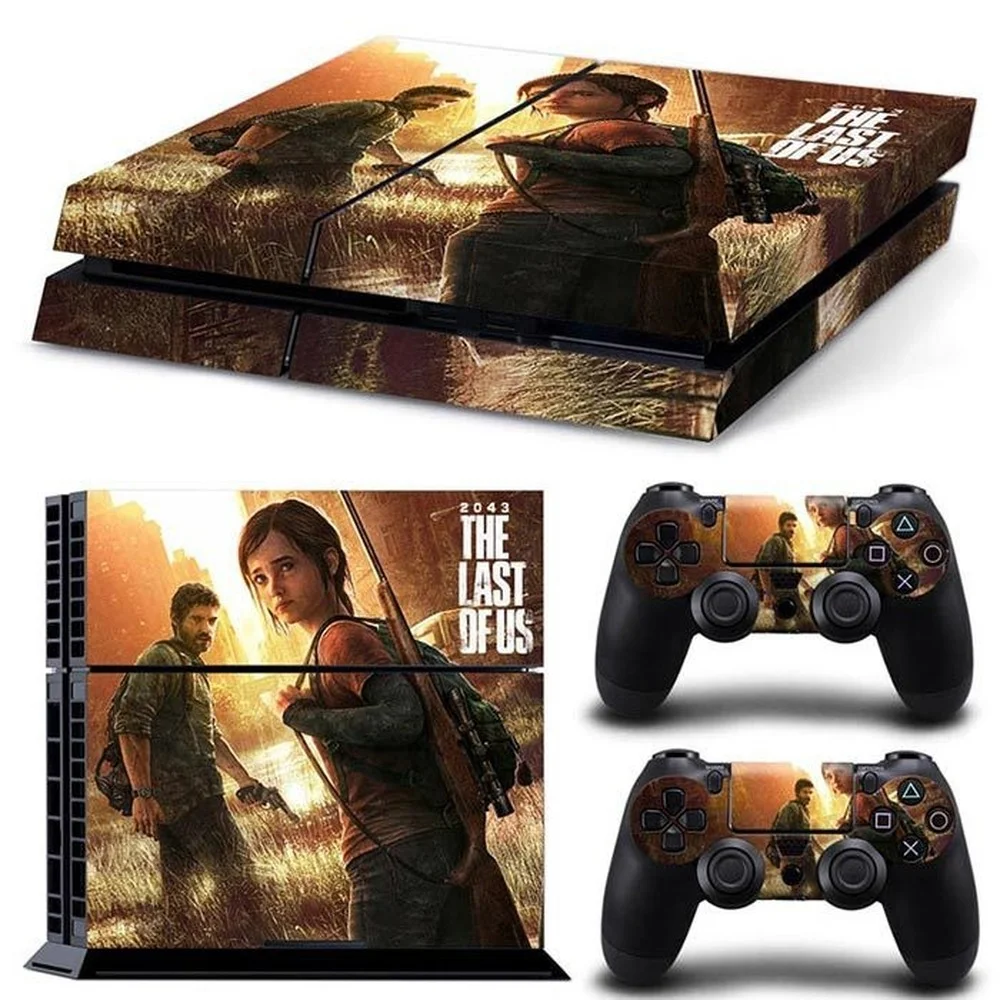 Per Ps4 The Last Of Us Adesivo In Vinile Skin In Pvc Decal Cover Console Controller Dualsense Adesivo Protettivo Antipolvere