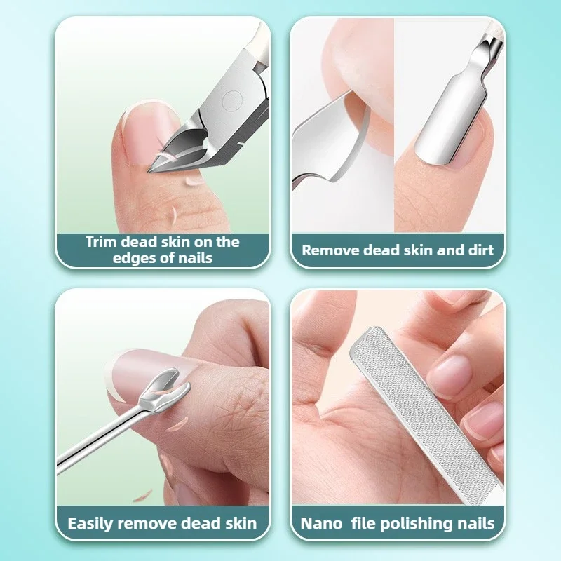 Precision Stainless Steel Cuticle Scissors - Sharp, Durable, Rust-Free Nail Care Tool