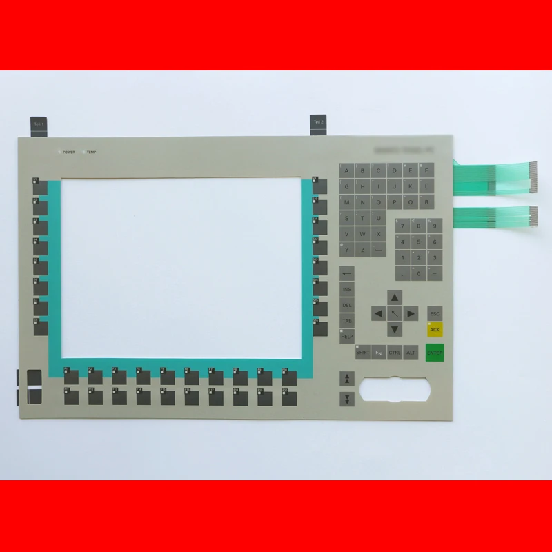 

Панель PC670-12 6AV7723-1BC10-0AA0-мембранные переключатели клавиатуры