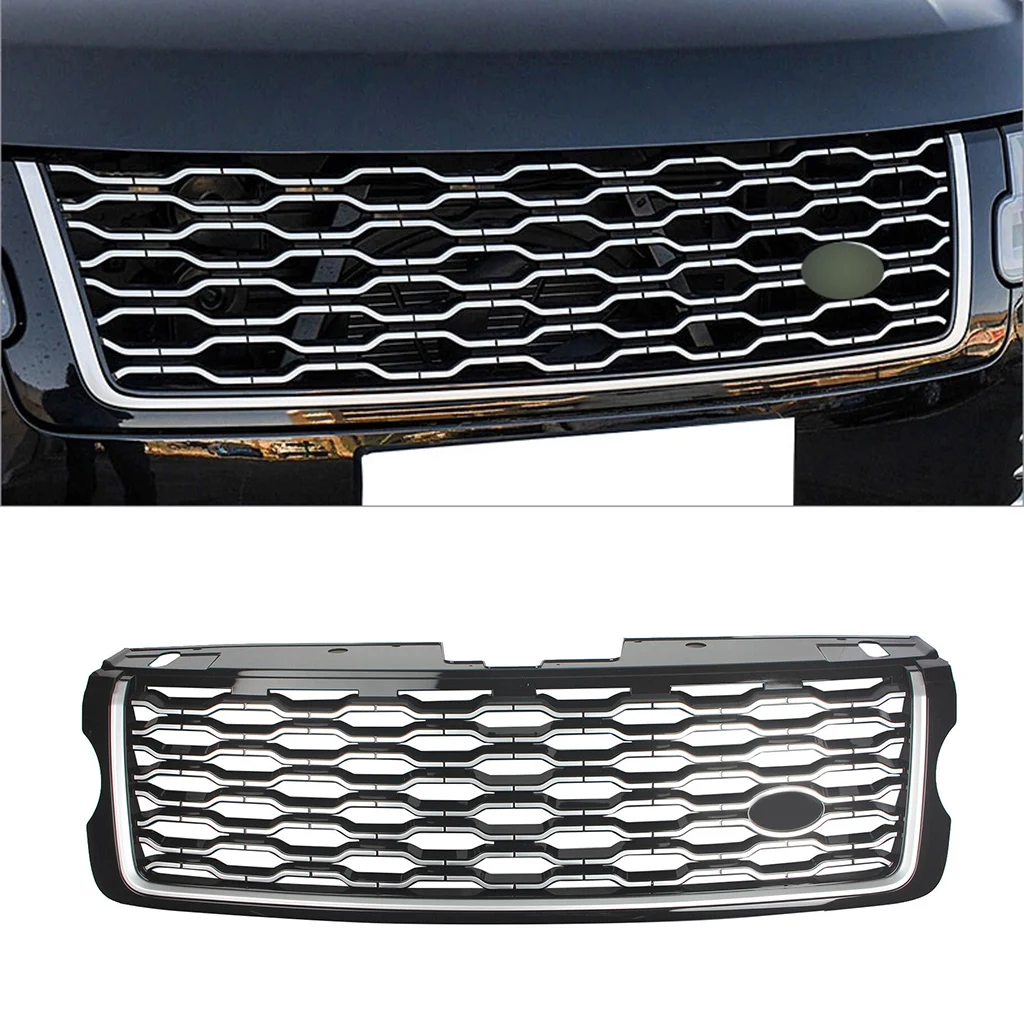 

Glossy black Car Front Bumper Grille For Land Rover Range Rover Vogue L405 2013 2014 2015 2016 2017 Car Accessories