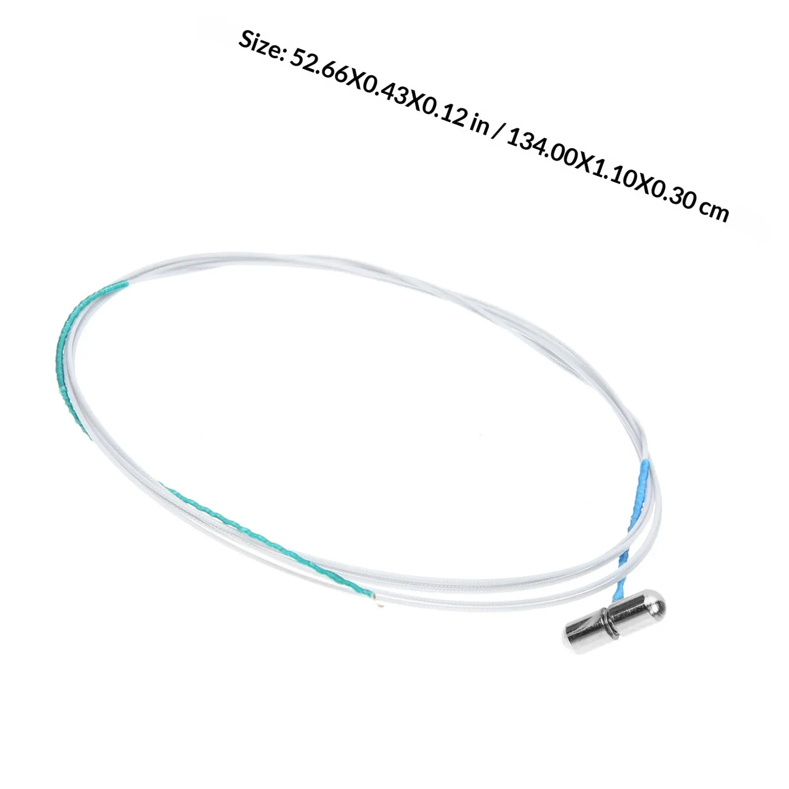 10개 프리미엄 금속 구젱 현 세트 (구젱 현 교체용) 어쿠스틱 악기 액세서리 짧은 공명 현