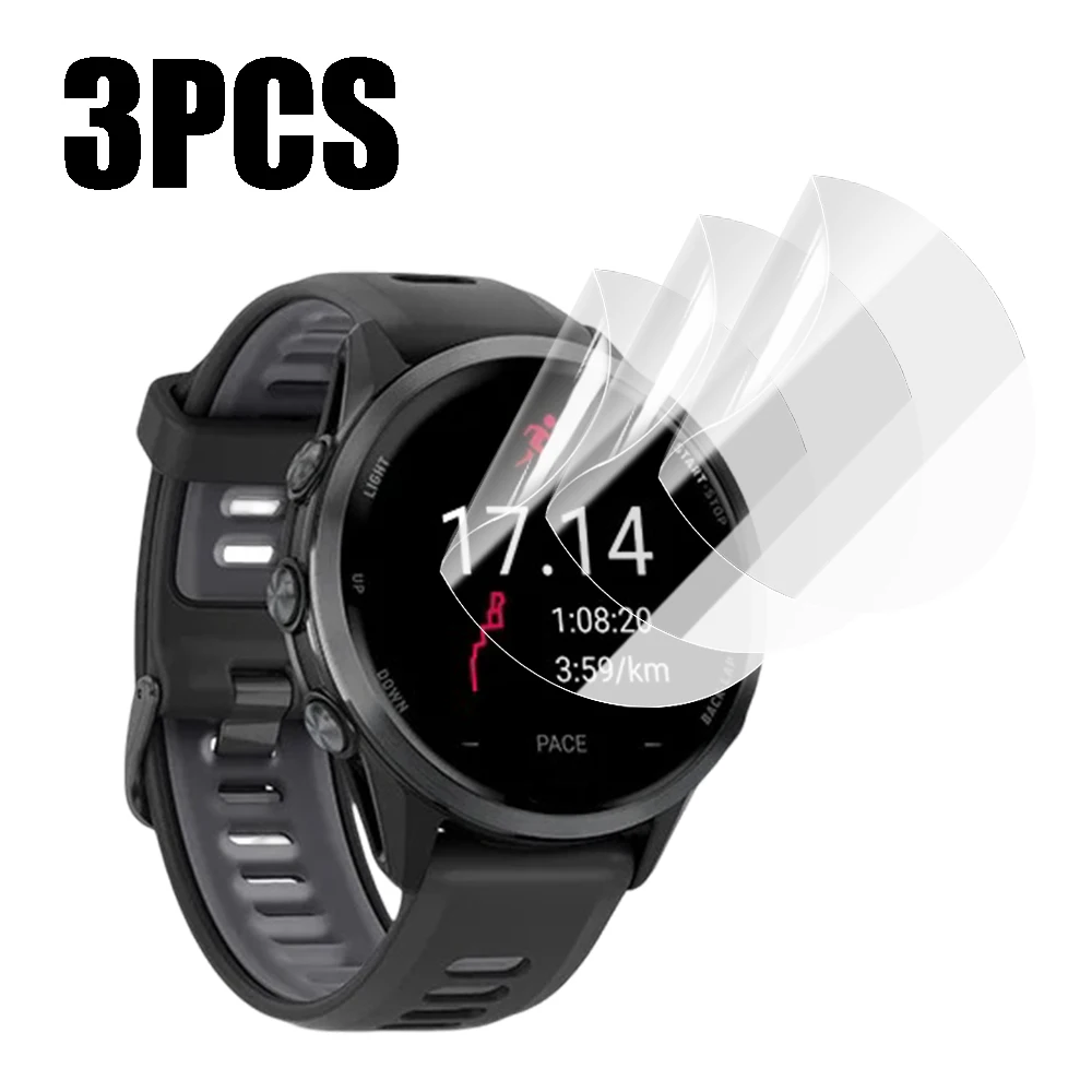 Hydrogel Screen Protector Film for Smartwatch - HD, Anti-Scratch, Soft and Ultra-Thin (1-5 Pack)