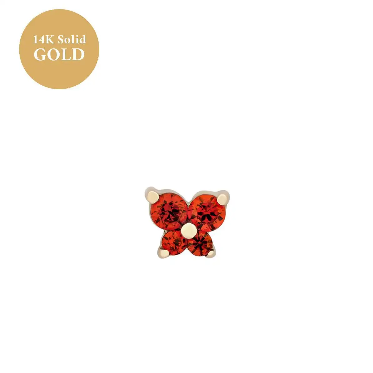 New Fashion Shinny Butterfly Studs Earring for Women Girl Copper Ear Bone Nail Daily Wear Jewelry Birthday Gifts 6