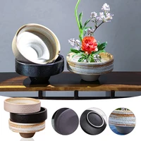 Ceramic Ikebana Vases Japanese Ikebana Tool Tea Ceremony Vase Flowerpot Hydroponic Living Room Tea Table Decor Ornaments 1