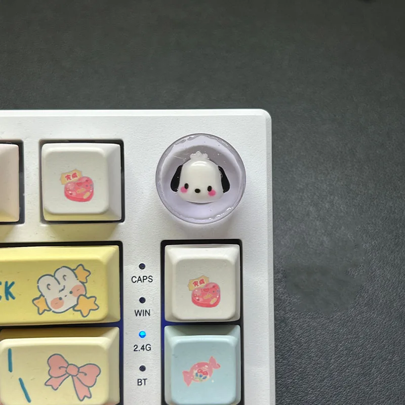 Pochacco-Kuromi-figura-de-Anime-Kawaii-Sanrioed-Rk-R75-6Mm-Boca-en ...