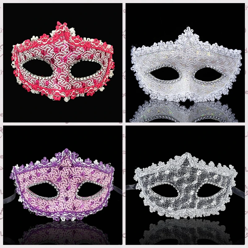 

New Fashion Masquerade Mask Women Girls Sexy Eye Mask Fancy Dress Cosplay Costume Halloween Wedding Decoration Props