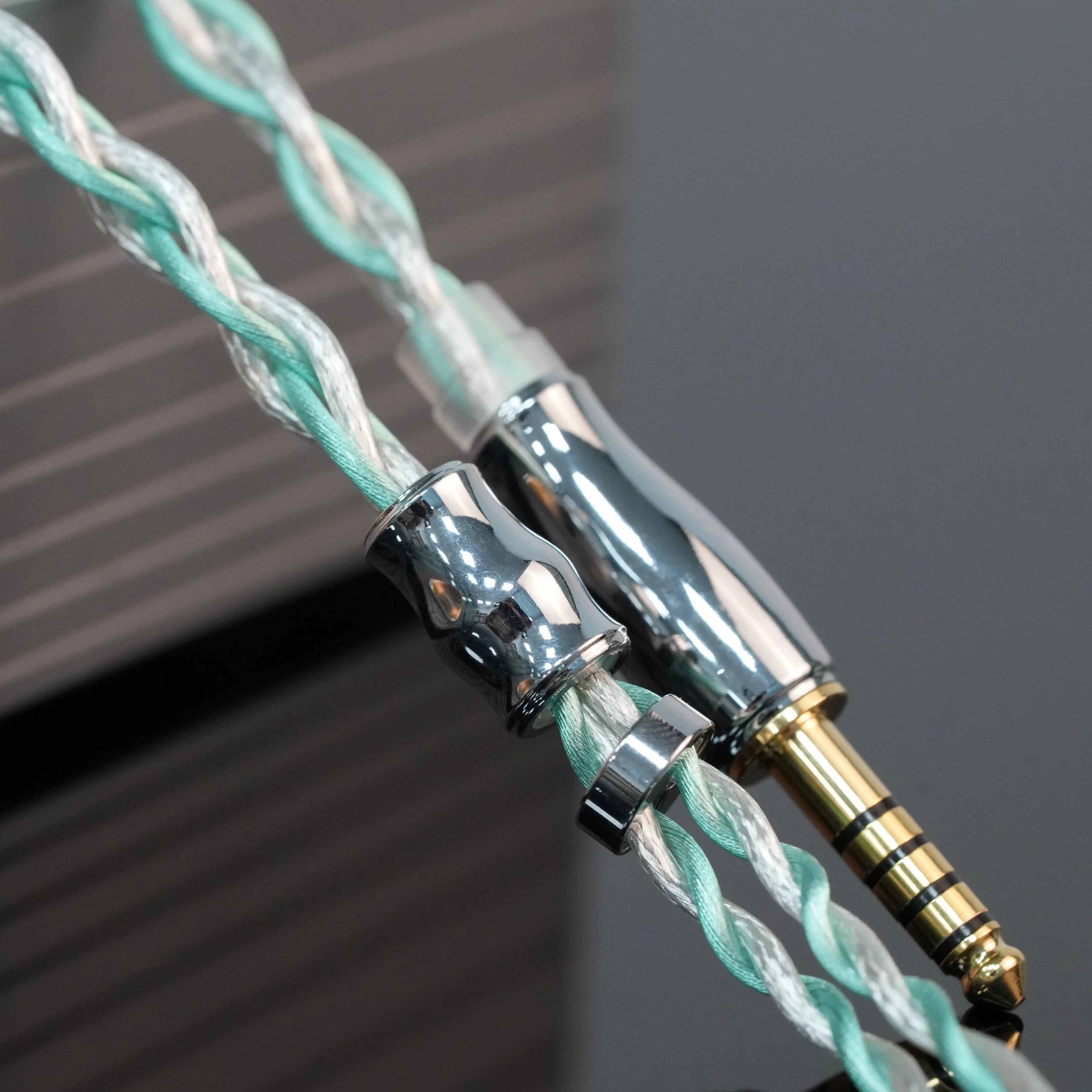 From CP カノン　SSR 4枚セット XINHS 4-Core Single Crystal Copper Silver Cable HiFi Audio