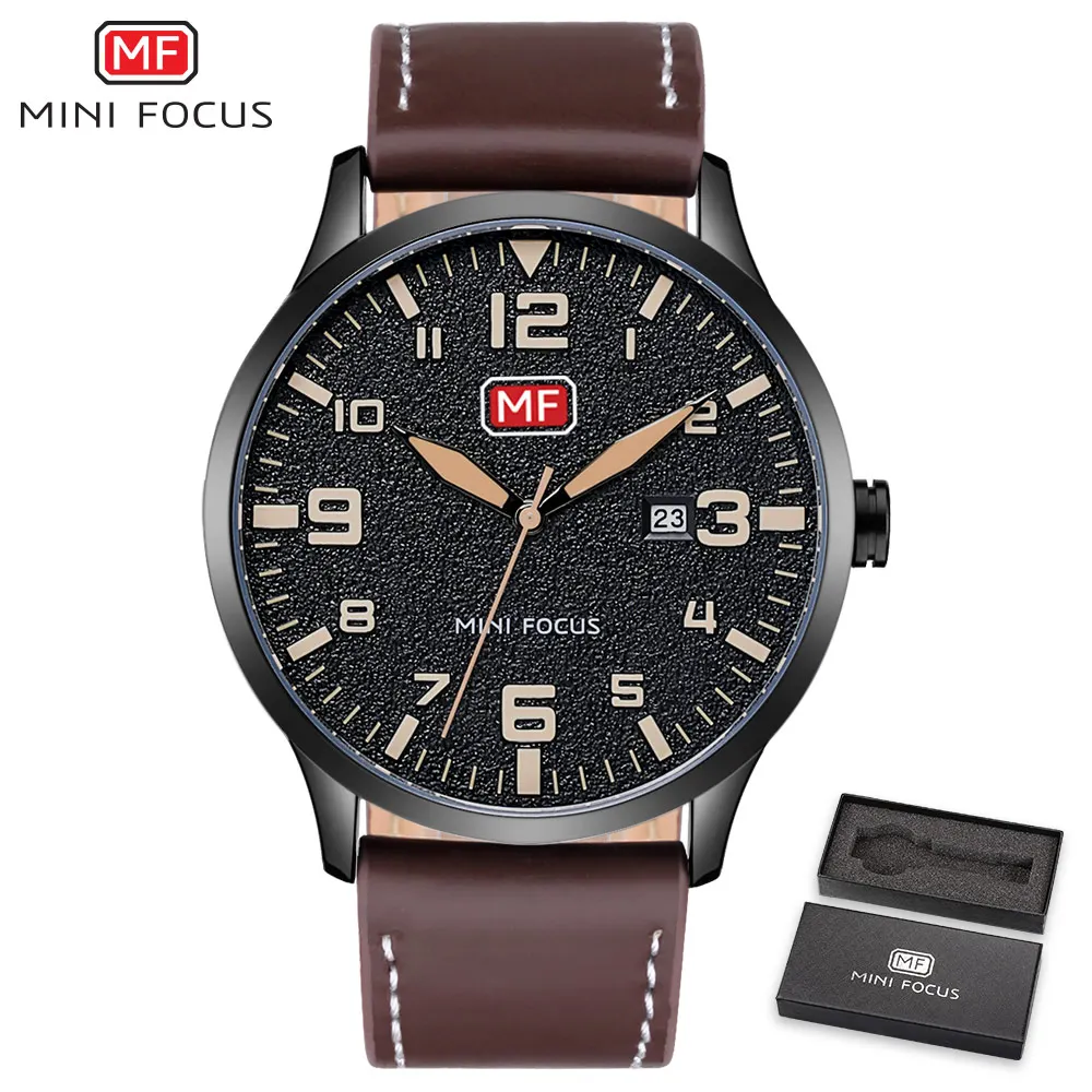 MINI FOCUS Quartz Watch for Men Waterproof_voghion.com